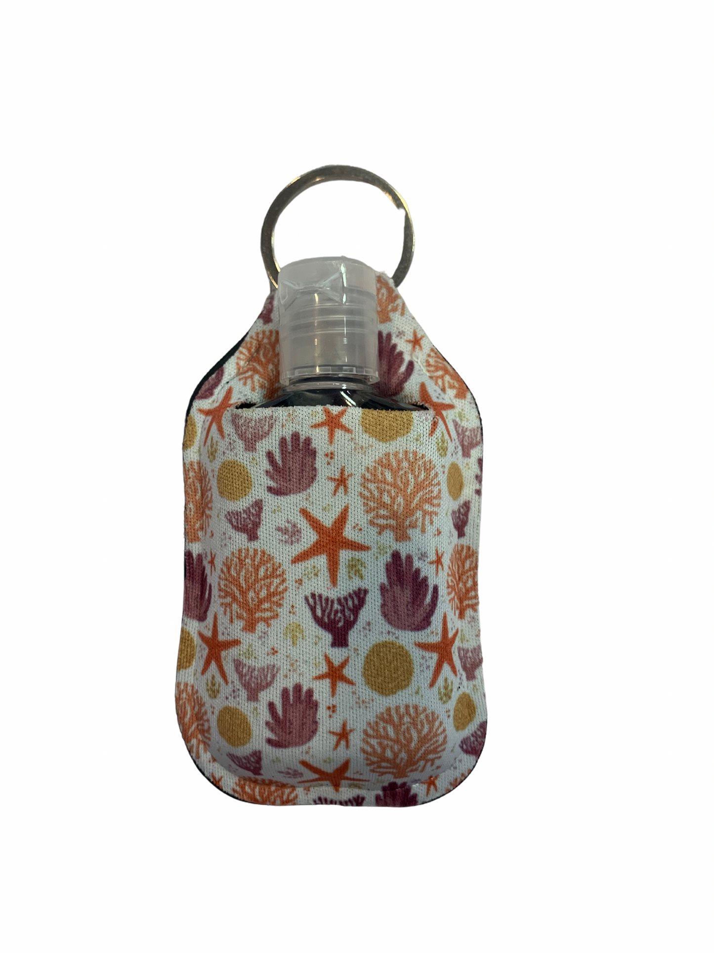 Sea Shell Hand Sanitizer Keyring