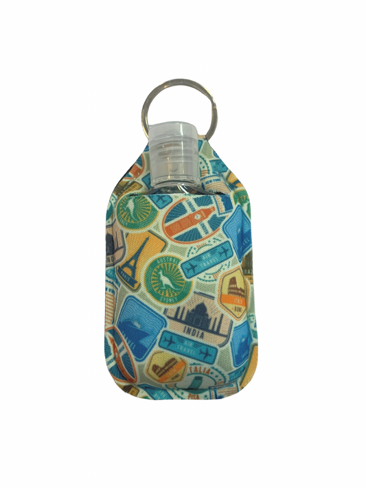 Travel Hand Sanitizer Keyring